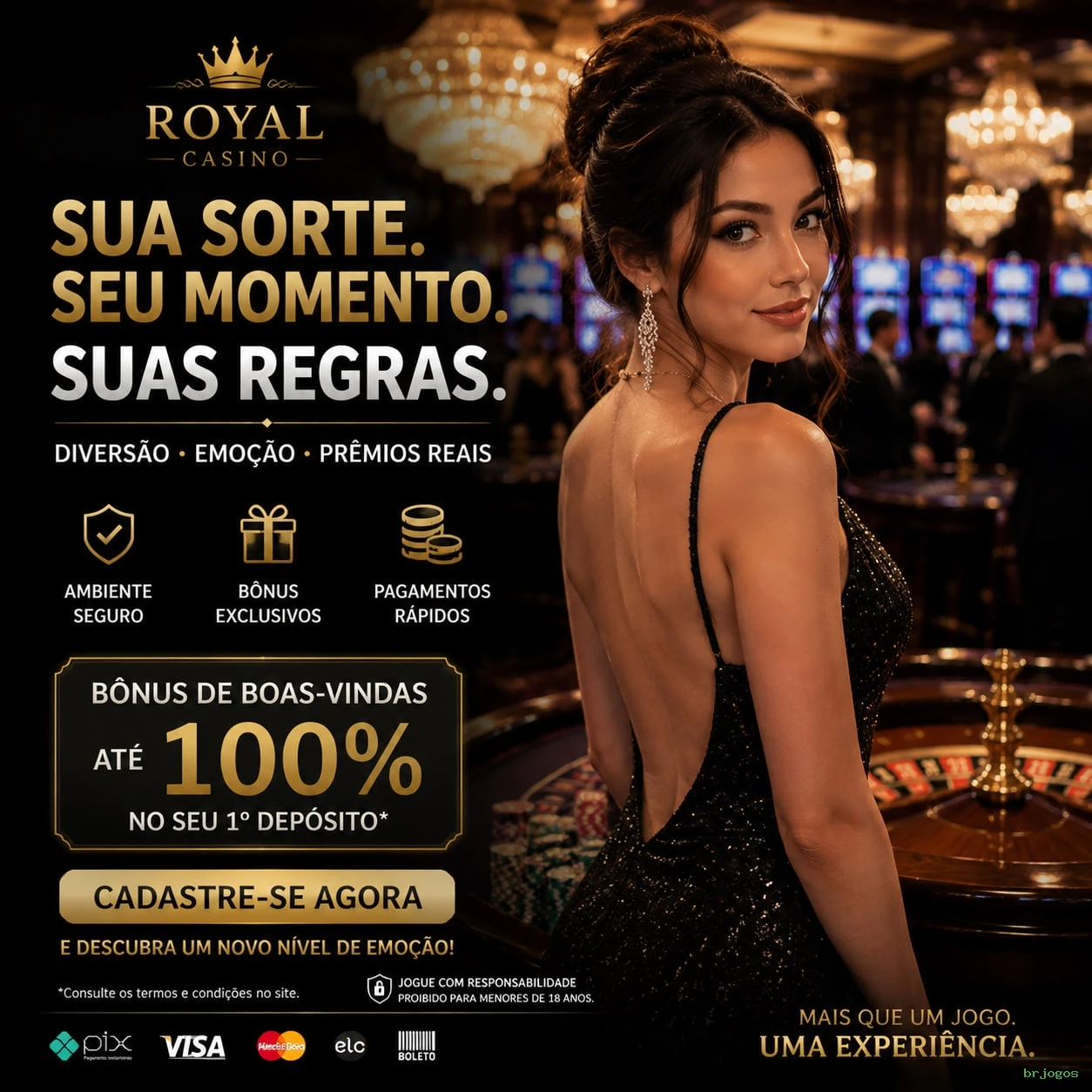 Cassino ao vivo da brjogos com dealers reais